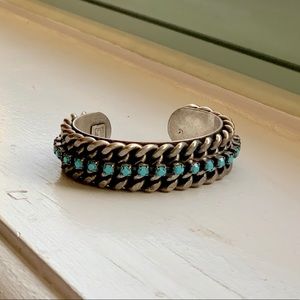 Dannijo crystal cuff -turquoise